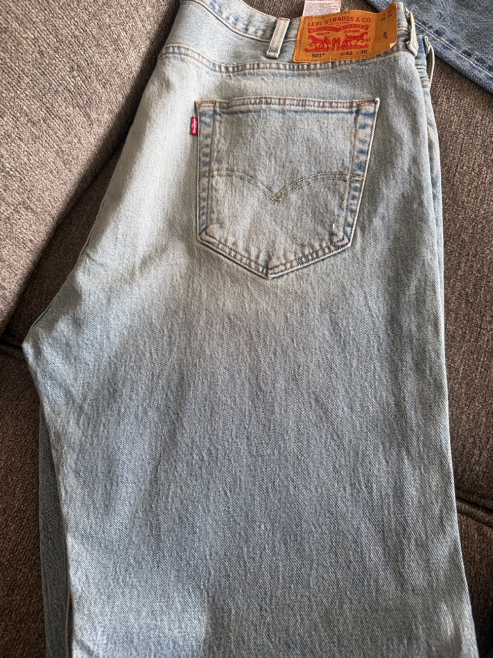 Levi's Light Wash Men’s Relaxed Jeans